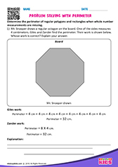 Problem Solving With Perimeter