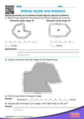 Problem Solving With Perimeter