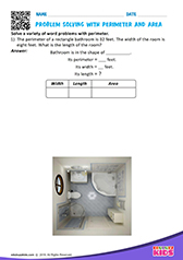 Problem Solving with Perimeter and Area