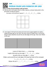 Problem Solving with Perimeter and Area