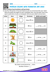 Problem Solving with Perimeter and Area