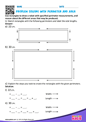 Problem Solving with Perimeter and Area
