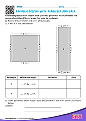 Problem Solving with Perimeter and Area
