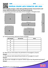 Problem Solving with Perimeter and Area