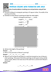 Problem Solving with Perimeter and Area