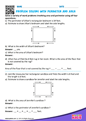 Problem Solving with Perimeter and Area