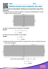 Problem Solving with Perimeter and Area