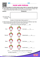Solving word problems