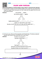 Solving word problems
