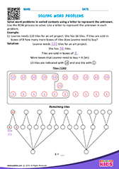 Solving word problems