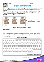 Solving word problems