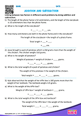 Addition and subtraction
