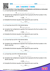 Add or Multiply or Divide