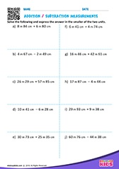Addition and Subtraction of Measurement