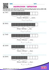 Multiplication or Subtraction