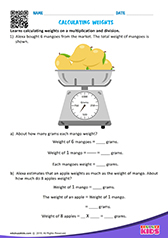 Calculating weights