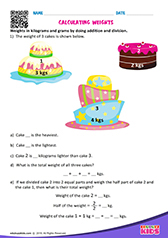 Calculating weights
