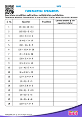Fundamental Operations