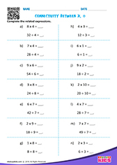 Connectivity between Multiplication & Division
