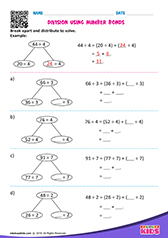 Division using Number Bonds