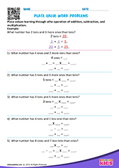 Place Value Word Problems