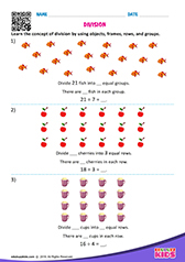 Division by rows and groups