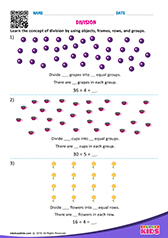 Division by rows and groups