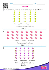 Division by rows and groups
