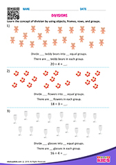 Division by rows and groups