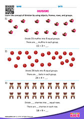 Division by rows and groups