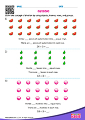 Division by rows and groups