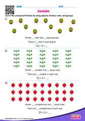 Division by rows and groups