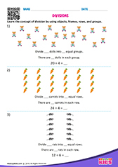 Division by rows and groups