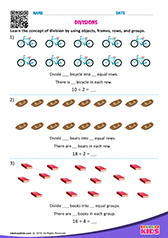 Division by rows and groups