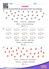 Division by rows and groups
