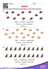 Division by rows and groups