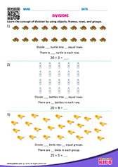 Division by rows and groups