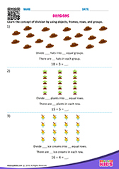 Division by rows and groups