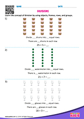 Division by rows and groups