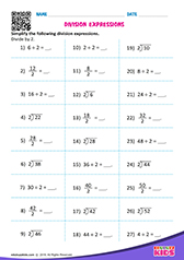 Division expressions