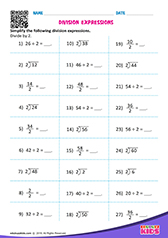 Division expressions