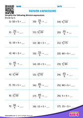Division expressions