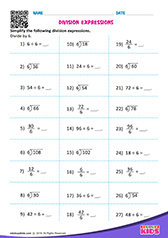 Division expressions