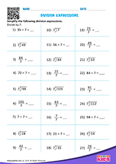 Division expressions