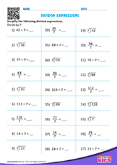Division expressions