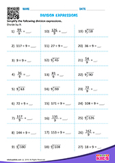 Division expressions