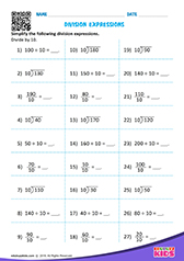 Division expressions