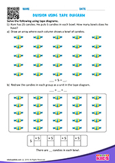 Division using Tape Diagram