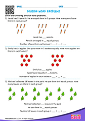 Division word problems