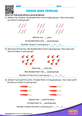 Division word problems